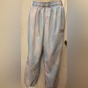 Nike Loose Fit Ghost Tie Die Track Pants Joggers Womens Sz Small
